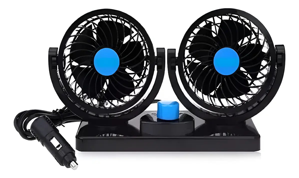 Ventilador Portátil Doble para Carro